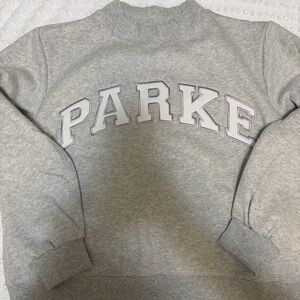 PARKE Gray sweatshirt L/XL